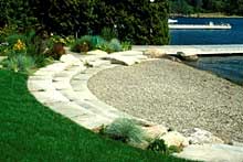 reduced slope beach